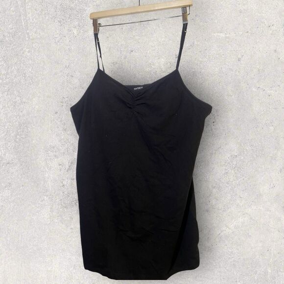 SO Women’s Size 3x Fitted Black Perfect Cami Spaghetti Strap Sleeveless … - Picture 1 of 8